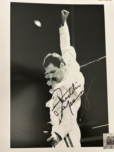 Foto autografata freddie - foto,