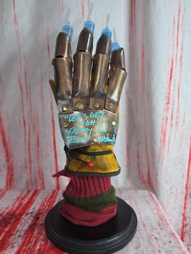 Guanto freddy krueger firmato - freddy,