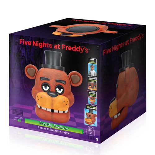 Casco freddy fnaf deluxe - casco,